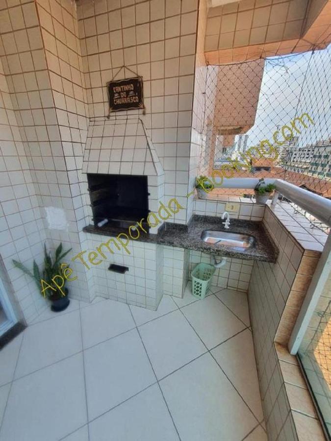 Ape Temporada Praia Grande Sp Completo Com Piscina, Churrasqueira, Estacionamento 외부 사진