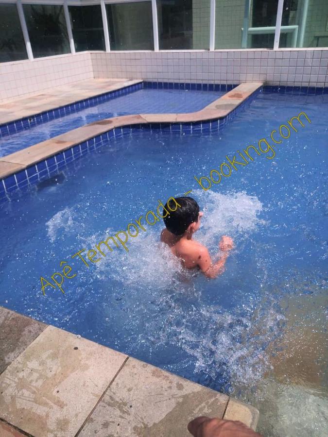 Ape Temporada Praia Grande Sp Completo Com Piscina, Churrasqueira, Estacionamento 외부 사진
