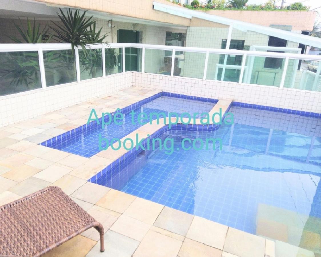 Ape Temporada Praia Grande Sp Completo Com Piscina, Churrasqueira, Estacionamento 외부 사진