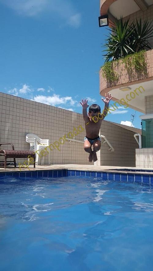 Ape Temporada Praia Grande Sp Completo Com Piscina, Churrasqueira, Estacionamento 외부 사진
