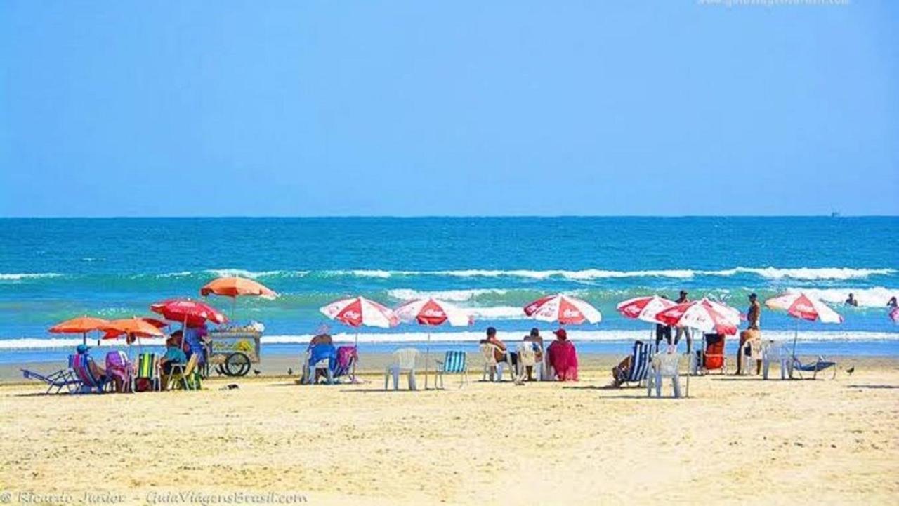 Ape Temporada Praia Grande Sp Completo Com Piscina, Churrasqueira, Estacionamento 외부 사진