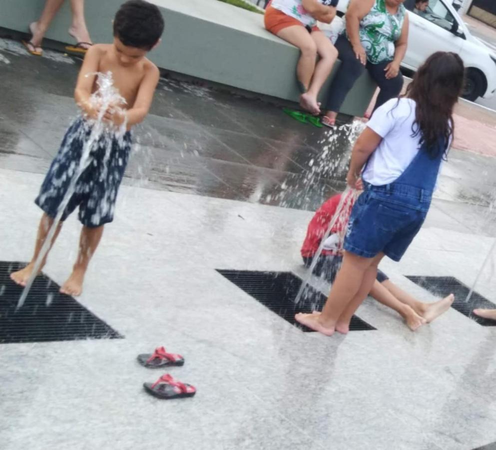 Ape Temporada Praia Grande Sp Completo Com Piscina, Churrasqueira, Estacionamento 외부 사진